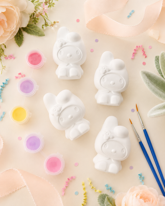 Kitty-Themed DIY Paint Kit – Personalized Kids’ Party Favor