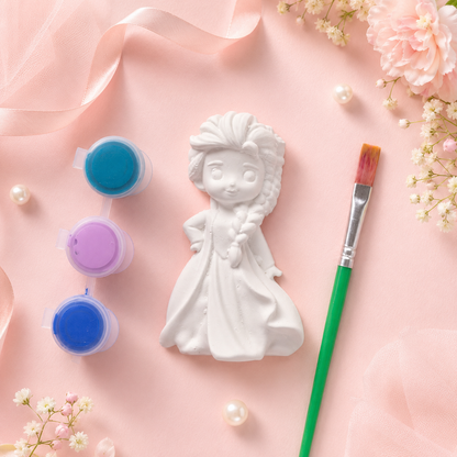 Princess-Themed DIY Paint Kit – Personalized Kids’ Party Favor