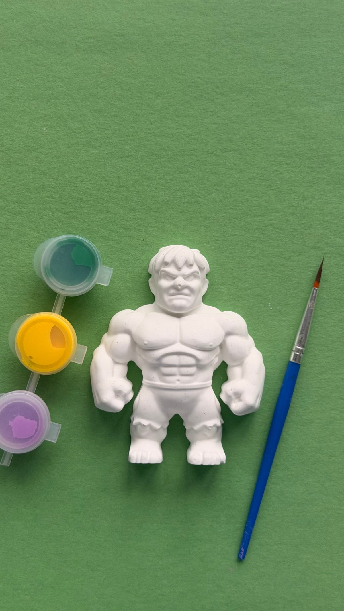 SuperHero-Themed DIY Paint Kit – Personalized Kids’ Party Favor