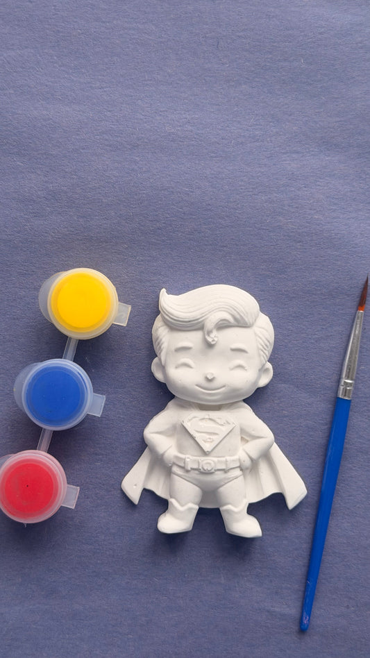 SuperHero-Themed DIY Paint Kit – Personalized Kids’ Party Favor