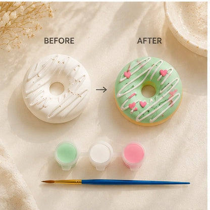 Donut-Themed DIY Paint Kit – Personalized Kids’ Party Favor
